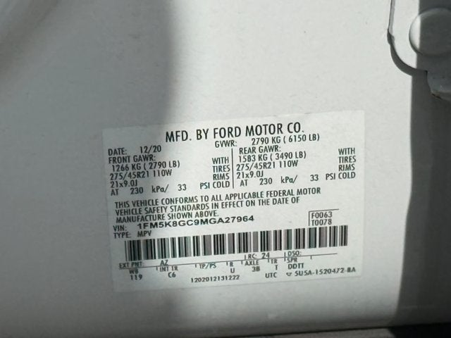 2021 Ford Explorer ST