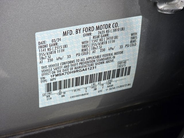 2024 Ford Explorer XLT
