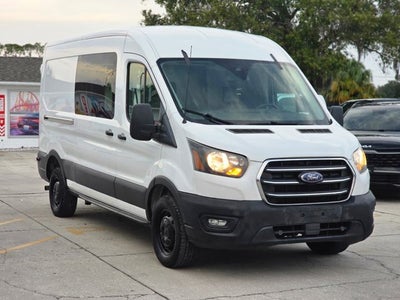 2020 Ford Transit Cargo Van T-250 130" Med Rf 9070 GVWR RWD