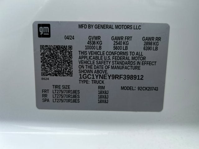 2024 Chevrolet Silverado 2500HD LT