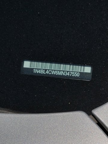 2021 Nissan Altima 2.5 SR