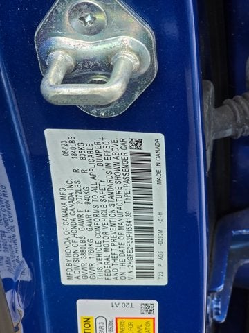 2023 Honda Civic Sedan Sport