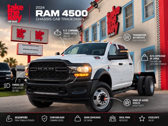 2024 RAM 4500 Chassis Cab Tradesman