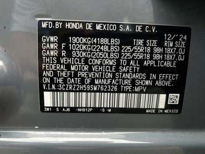 2025 Honda HR-V Sport