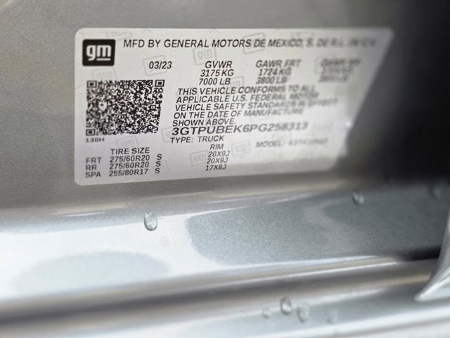 2023 GMC Sierra 1500 SLE