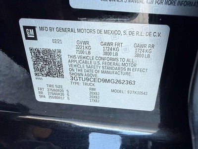 2021 GMC Sierra 1500 Elevation