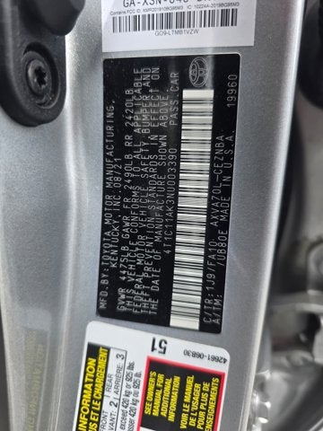 2022 Toyota Camry LE