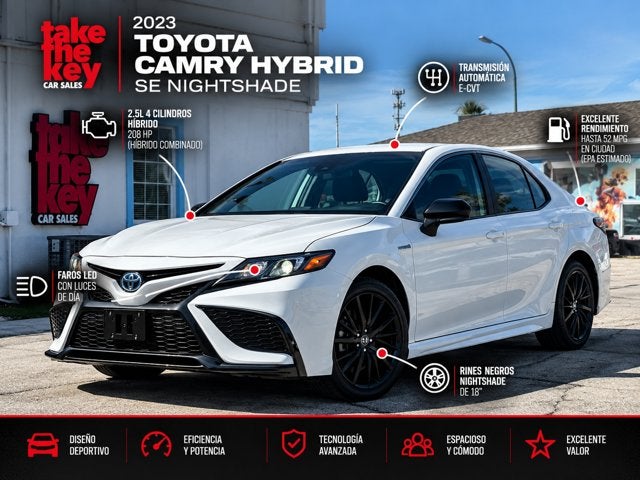 2023 Toyota Camry Hybrid SE Nightshade