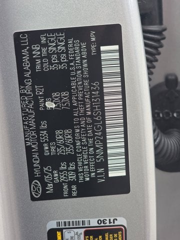 2025 Hyundai Santa Fe SEL