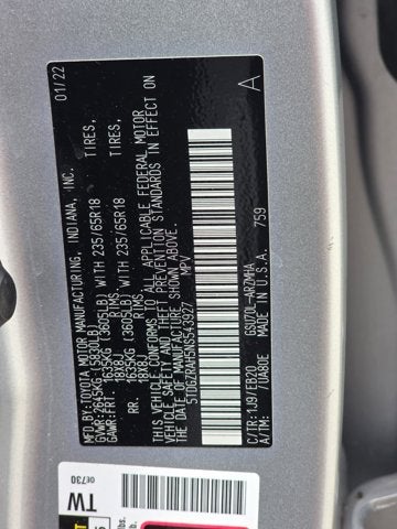 2022 Toyota Highlander XLE