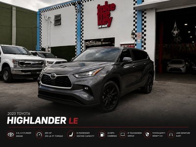 2023 Toyota Highlander LE