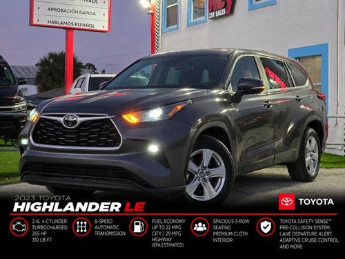 2023 Toyota Highlander LE