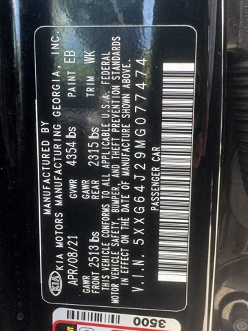 2021 Kia K5 GT-Line