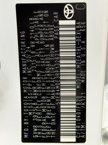 2024 Toyota Corolla LE