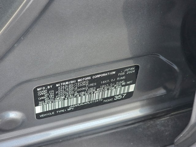 2024 Mitsubishi Outlander Sport S