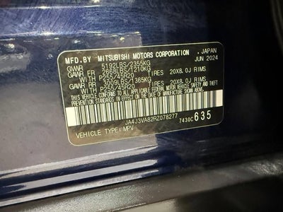 2024 Mitsubishi Outlander SE Black Edition