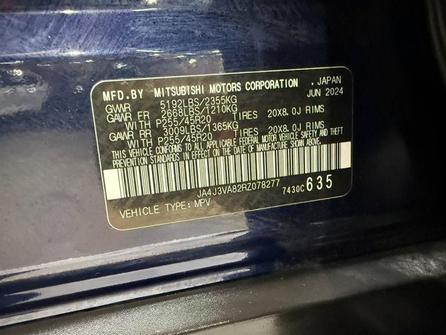 2024 Mitsubishi Outlander SE Black Edition