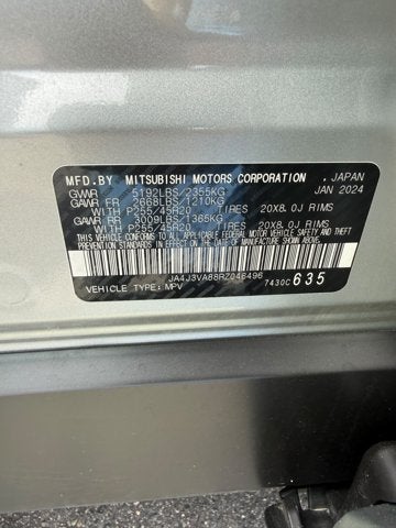 2024 Mitsubishi Outlander SE Black Edition