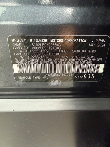 2024 Mitsubishi Outlander SE Black Edition