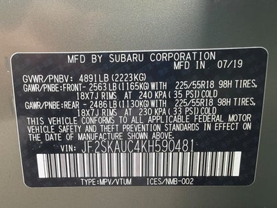 2019 Subaru Forester Limited