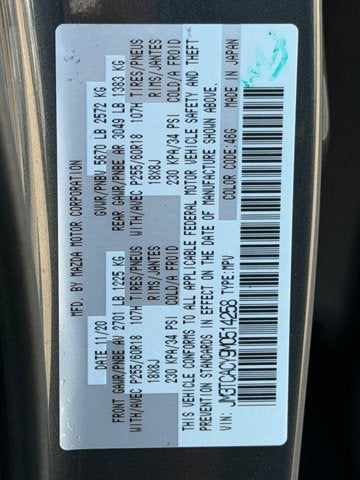 2021 Mazda Mazda CX-9 Touring