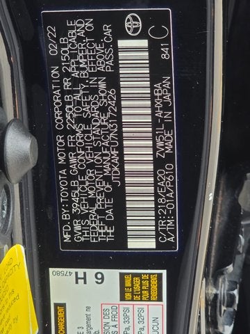 2022 Toyota Prius XLE