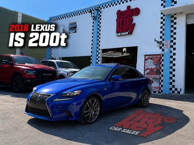 2016 Lexus IS 200t 4dr Sdn