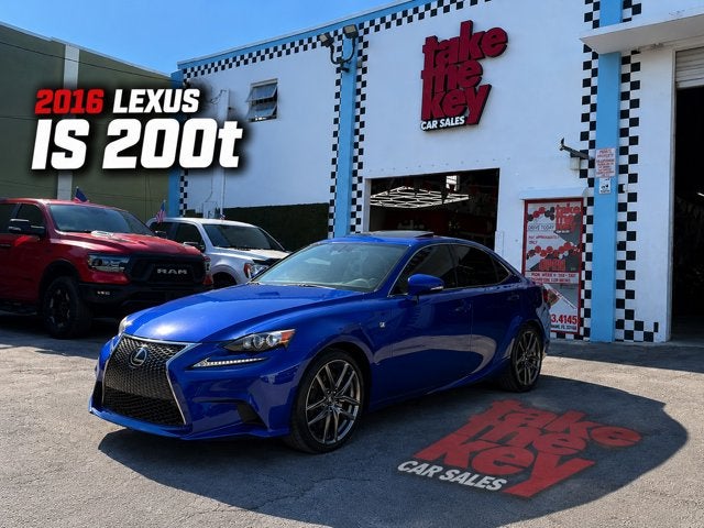 2016 Lexus IS 200t 4dr Sdn