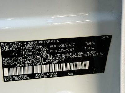 2018 Toyota RAV4 LE