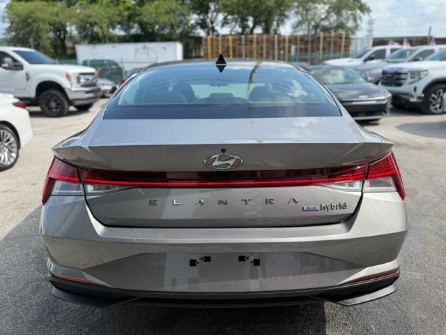 2023 Hyundai Elantra Hybrid Blue