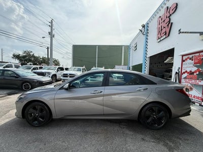 2023 Hyundai Elantra Hybrid Blue
