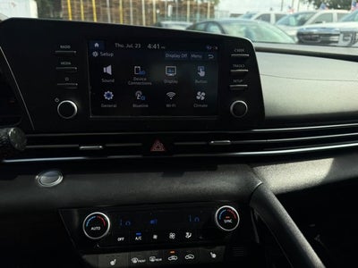 2023 Hyundai Elantra Hybrid Blue