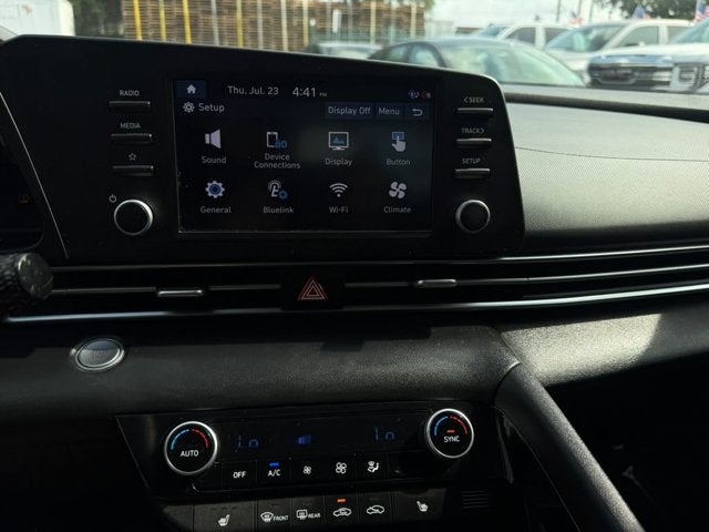 2023 Hyundai Elantra Hybrid Blue