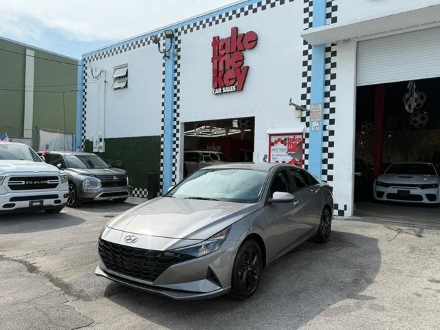 2023 Hyundai Elantra Hybrid Blue