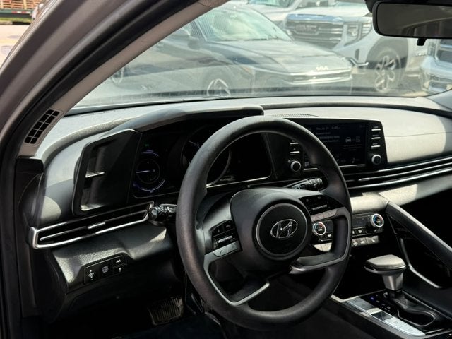 2023 Hyundai Elantra Hybrid Blue