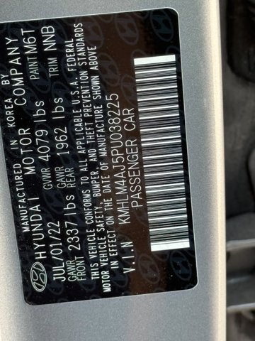 2023 Hyundai Elantra Hybrid Blue