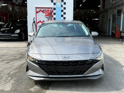2023 Hyundai Elantra Hybrid Blue