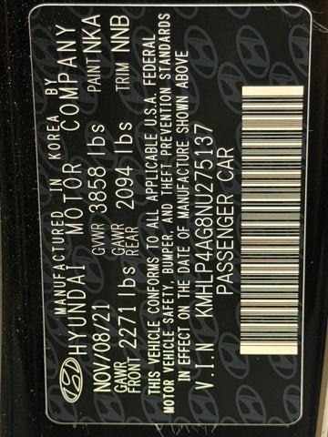 2022 Hyundai Elantra Limited