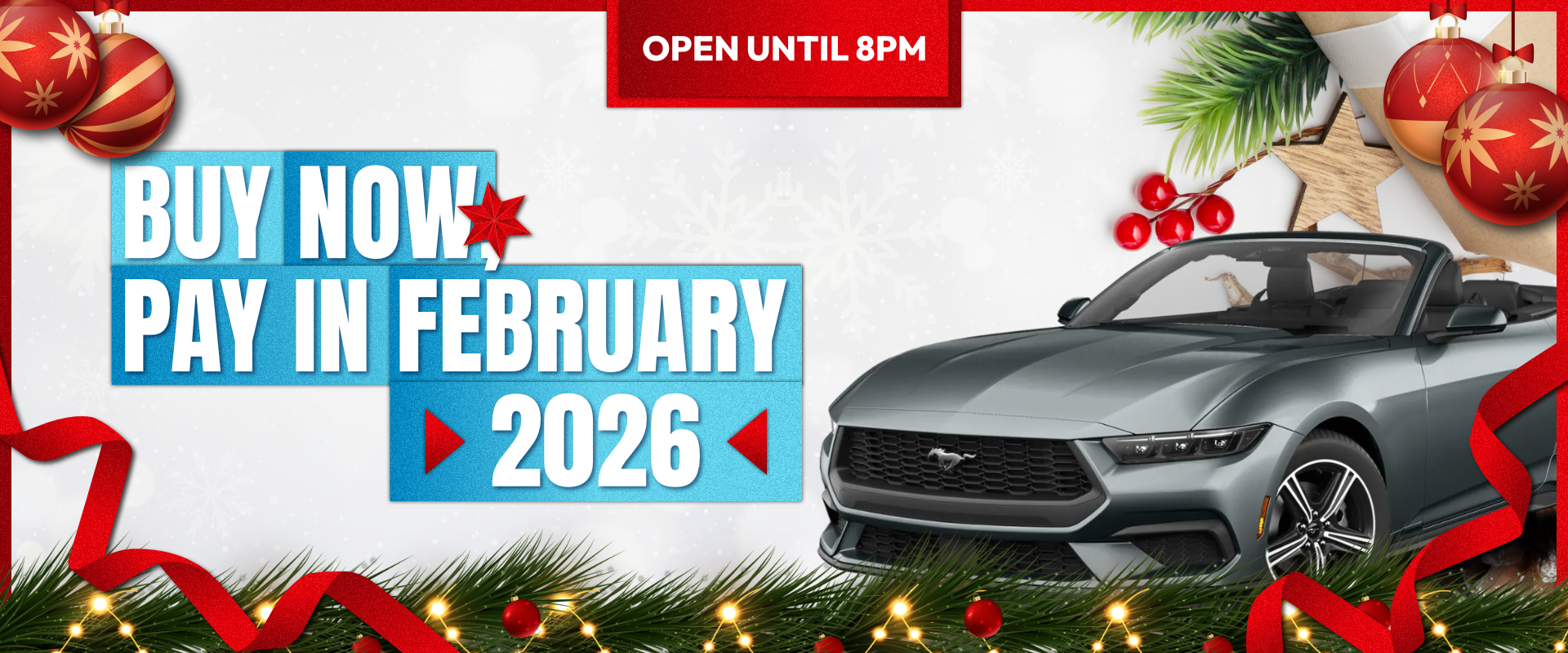 buy now pay in february 2026